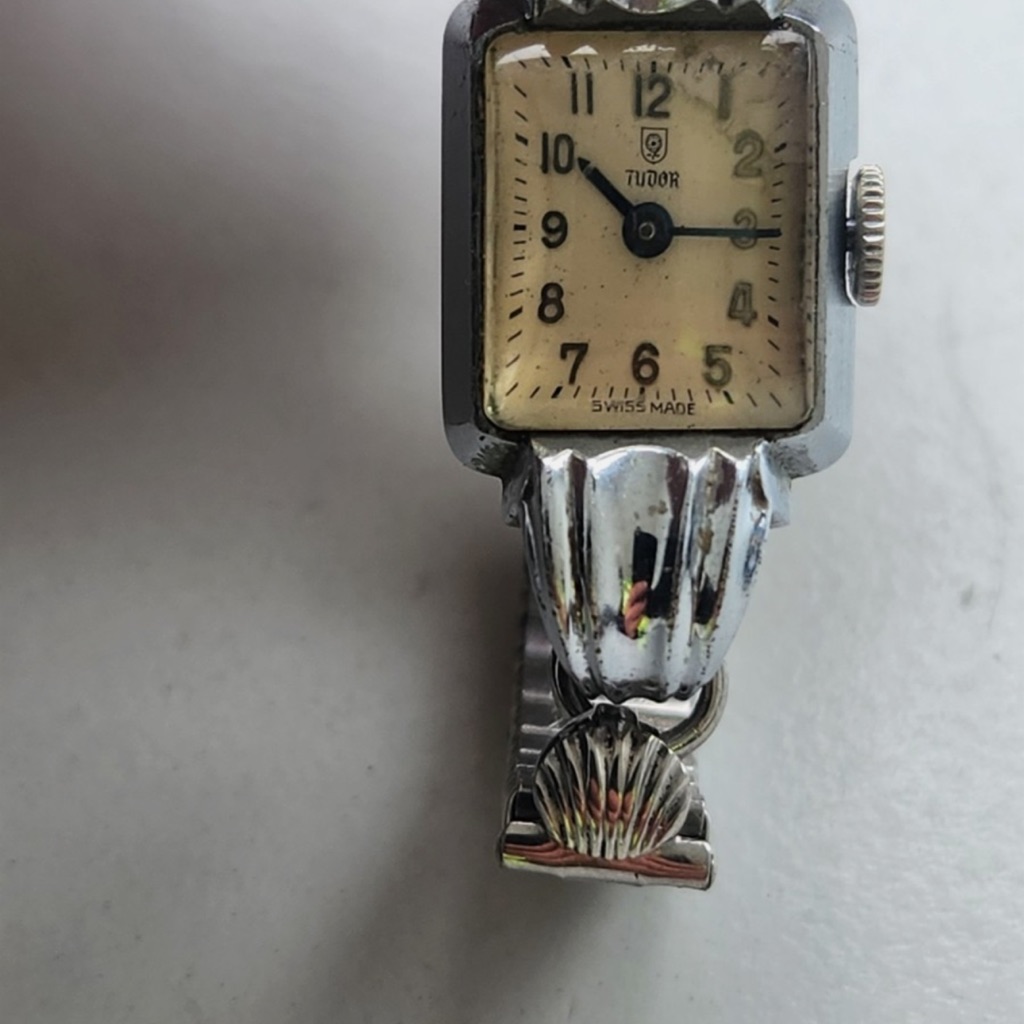 Vintage Tudor Rolex 17 Rubies Tudor Silver Womens Watch